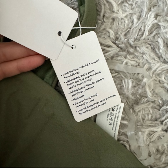 Lululemon Nulu Wrap-Front Longline Bra - Picture 6 of 6